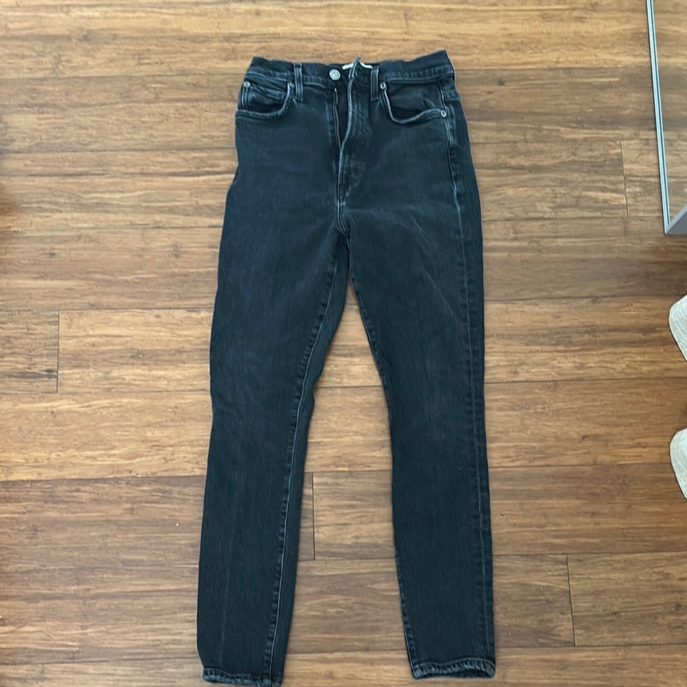 Agolde Charcoal Denim Jeans